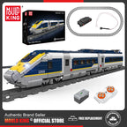 Mould King 12016 juguetes técnicos del coche el bloque de construcción del tren motorizado Europa Star E320
