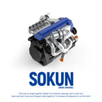 248 Piezas de Bloques de Construcción de Motor 2JZ-GTE Mini, PB8869A, Superauto Técnico SOKUN, Ladrillos Decorativos de Motor de Vehículo