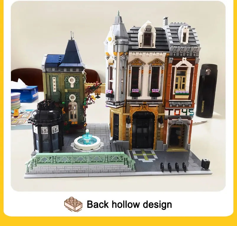 89112 Jiestar Creative Expert Moc Toys Store Afol Square City Street View