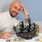 Piececool-rompecabezas de Metal 3D de la venganza de la Reina Ana, Kits de construcción de modelos