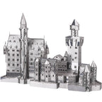 Piececool-rompecabezas de Metal 3D para adultos y adolescentes, modelo de Castillo