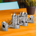 Piececool-rompecabezas de Metal 3D, conjunto de modelos de construcción, Kit de montaje DIY para rompecabezas, arquitectura famosa