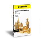 Piececool-rompecabezas de Metal 3D para adultos y adolescentes, modelo de Castillo