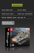 Mould King-tanque militar M18 Hellcat 20032, bloques de construcción, Control remoto, montaje de modelo