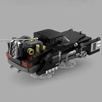 Bloques de construcción de automóviles flotantes técnicos PB8827, vehículo de conducción futuro creativo
