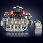 Mould King 10171 bloques de construcción de automóviles técnicos motorizados LSX454 V8 motor ladrillo juguetes montaje piezas de modelo de coche niños regalo de Navidad