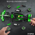 Cada Sauber Team C44 F1 Coche de Carreras Técnico Número 24, Bloques de Construcción de Coches Deportivos