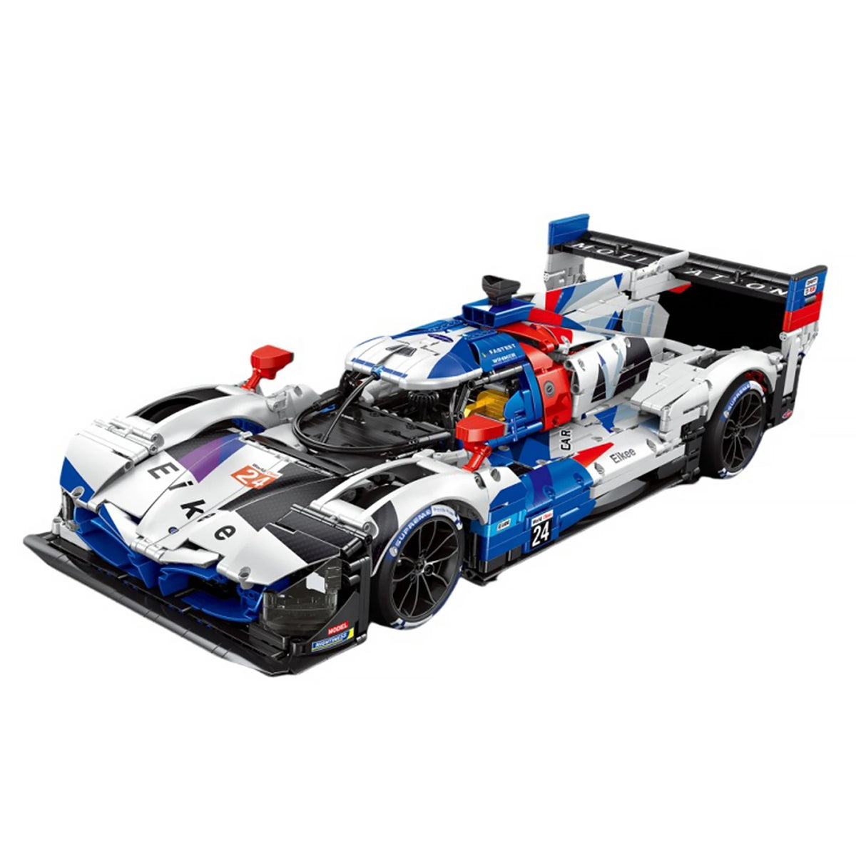 3507 piezas. Kit técnico 1:8 V8: bloques de construcción para coches de carreras MOC Y18082
