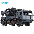 Cada-vehículo de ingeniería militar camión, grúa, bloques de construcción