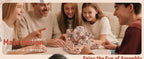 Robotime Rokr Pinball Modelo Gear Ball Challenge 3D Kits de modelos de rompecabezas de madera para construir DIY Juego de mesa Idea de regalo para hombres y mujeres -EGC