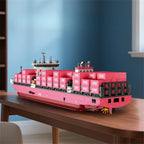JIESTAR JJ9217 Bloques de Construcción de Modelo de Buque Portacontenedores