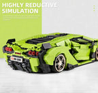 Mould King-bloques de construcción de coches técnicos para niños, juguete de ladrillos para armar coche de carreras deportivo Sian
