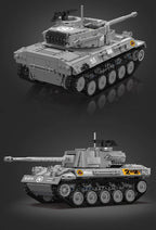 Mould King-tanque militar M18 Hellcat 20032, bloques de construcción, Control remoto, montaje de modelo