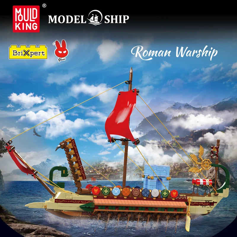 Mould King 10156  buque de guerra romano