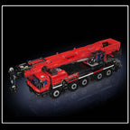 Mould King 17073 17074 coche técnico de juguete Control remoto LTM 1110 grúa montaje de bloques de construcción