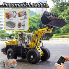 Mould King 17026 coche de juguete técnico, cargador neumático con Control remoto L550