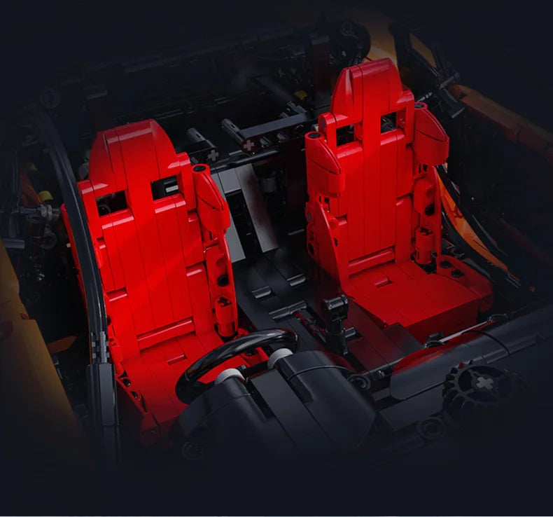 Cada 1:8 diseño MOC Artemy Zotov coche de carreras Mazda RX-7 RC