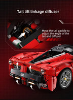 Cada 4739 Uds. Coche de carreras técnico de ciudad modelo Hypercar