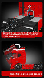 Mould King 19015 19015T bloques de construcción de automóviles técnicos Control remoto