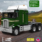 Mould King 13202 juguetes técnicos para coche, camión Track aerodino K100 motorizado, bloques de construcción, montaje de ladrillos