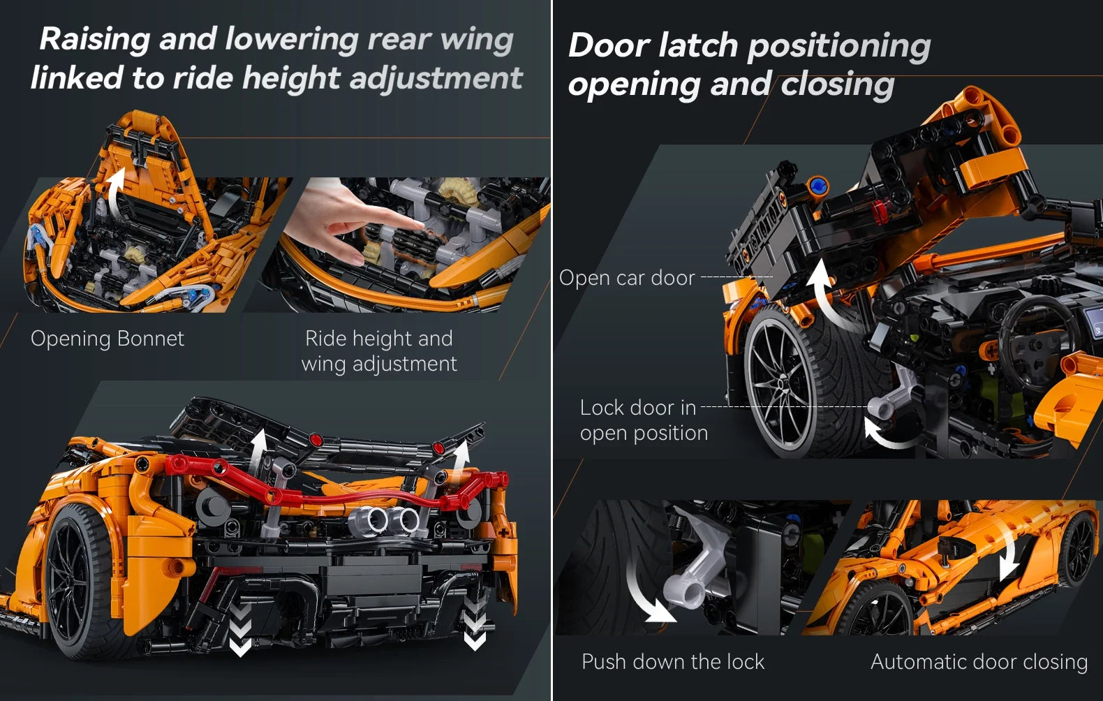 Cada-bloques de construcción de Super coche de carreras