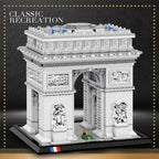 3381 Uds. Modelo de arco de triunfo, bloques de construcción, punto de París