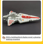 JIESTAR 67106 - Nave Espacial de Juguete, Bloques de Construcción Técnicos, Modelo de Nave de Ataque Venator de Alta Tecnología