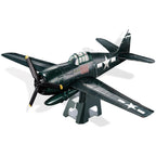 Piececool-rompecabezas de Metal 3D  rompecabezas de GRUMMAN F6F HELLCAT, Kits de modelos juguete DIY, rompecabezas