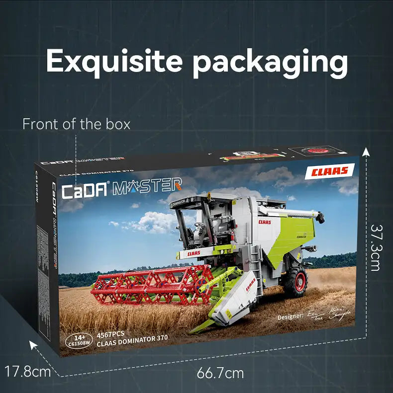 Cada 4567 Uds. 1: 17 CLAAS RC cosechadora bloque de construcción MOC