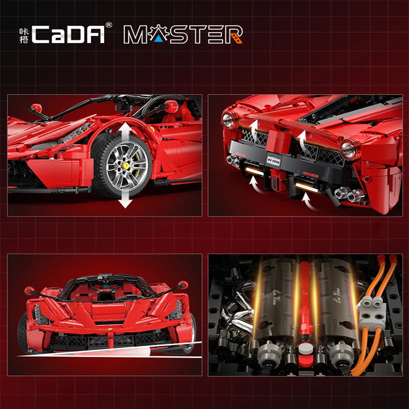 Cada 4739 Uds. Coche de carreras técnico de ciudad modelo Hypercar