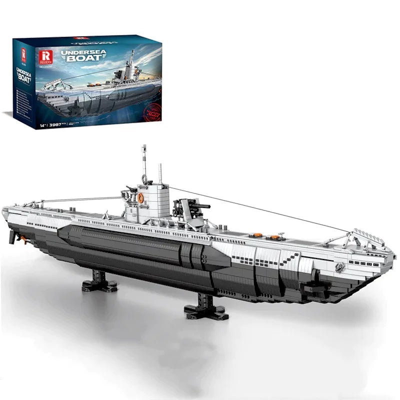 Bloques de Construcción de Submarino Alemán