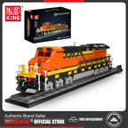 Mould King 12041 Tren técnico de juguete, conjunto de bloques de construcción de locomotora del norte RC