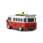 407 Piezas de Bloques de Construcción de Autocaravana T1 con Contenedor PB8807, Autobús Técnico