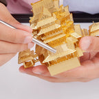 Piececool-Juego de Herramientas de flexión para rompecabezas de Metal 3D, herramientas para ensamblar, 6 unidades