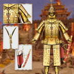 Piececool-Kits de construcción de modelos, rompecabezas de armadura antigua china