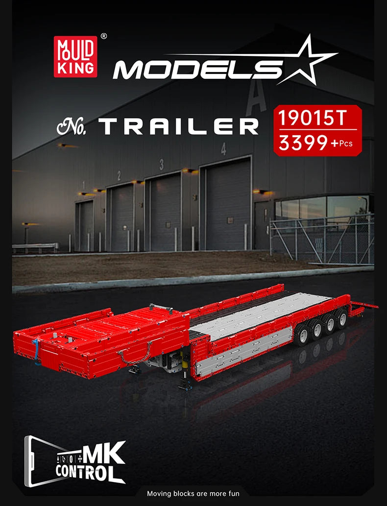 Mould King 19015 19015T bloques de construcción de automóviles técnicos Control remoto