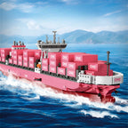 JIESTAR JJ9217 Bloques de Construcción de Modelo de Buque Portacontenedores