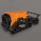 Mould King 17086 camión técnico de juguete, máquina de recibos RC, bloques de construcción, juego de bloques de camión de ingeniería