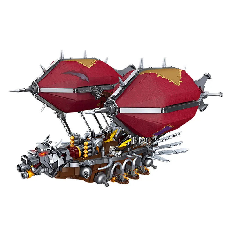 JIESTAR-modelo de nave aerostática de Gunship juguete creativo DIY