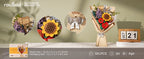 Robotime Rowood Ramo de flores de madera Rompecabezas de madera 3D Kits de manualidades de madera para adultos Decoración del hogar