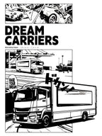 Bloques de construcción de camiones con remolque cerrado serie Dream Carrier F3, 830 Uds., PB8837