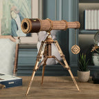 Robotime ROKR telescopio Monocular 3D juego de rompecabezas de madera juguetes de montaje para niños adolescentes adultos regalo de cumpleaños