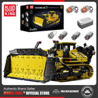 Mould King 17049 coche de juguete técnico la aplicación RC PR766 Bulldozer montaje de bloques de construcción camión ladrillo