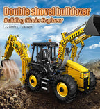 Mould King 17036 camión de bloques de construcción técnico juego de Bulldozer motorizado montaje ingeniería