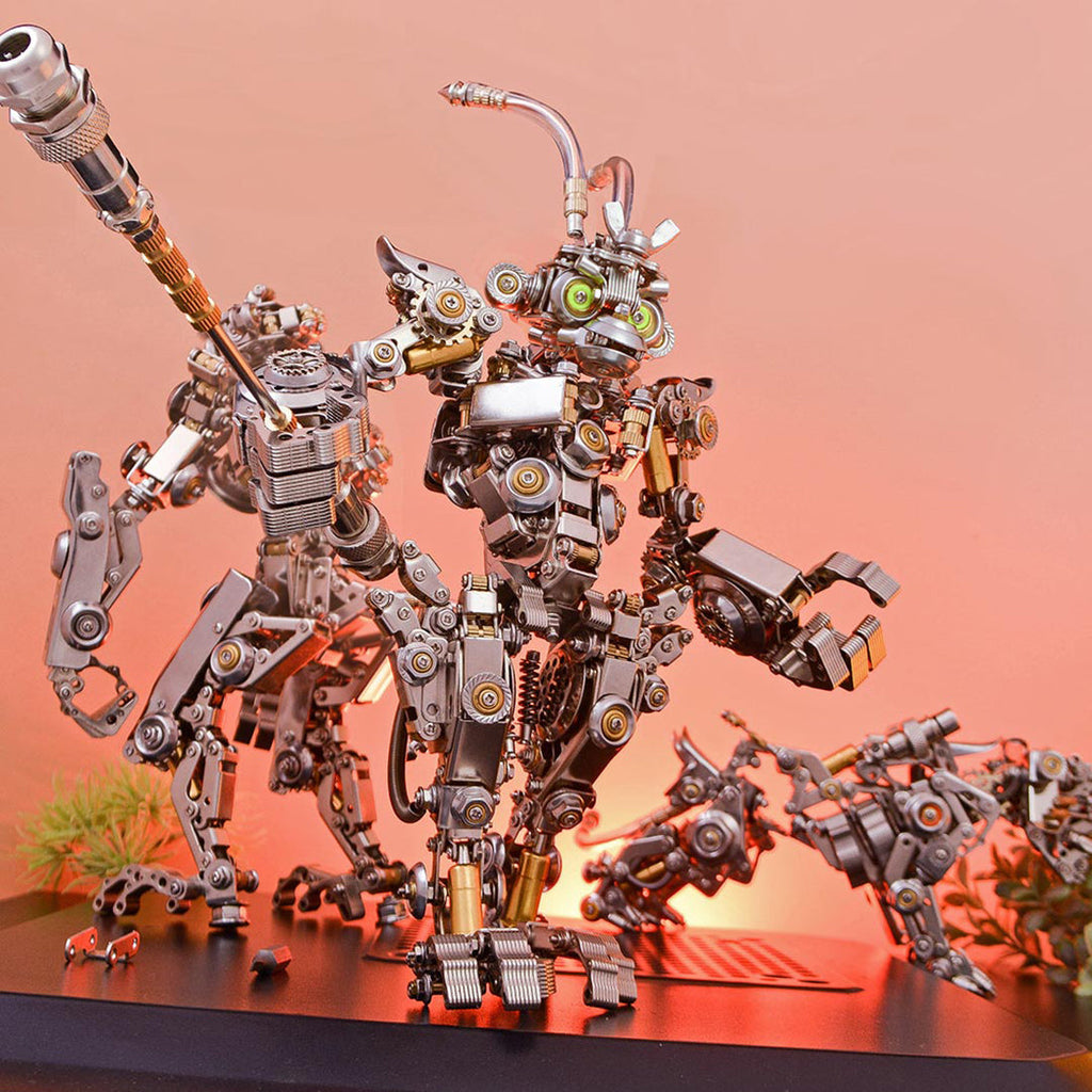 Rey Mono Transformable Mecha Metal 3D