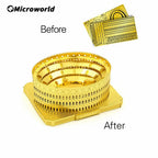 Microworld rompecabezas de Metal 3D, juguetes de Italia