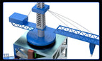 Microworld-juegos de rompecabezas de Metal 3D, Kits de modelos de centro de lanzamiento satelital chino, rompecabezas DIY con corte láse