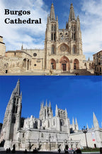 Microworld-rompecabezas de Metal 3D, modelo de construcción de Catedral de Burgos español, Kits de ensamblaje, rompecabezas educativo de corte láser