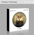 Rompecabezas de Metal 3D DIY kits de caja de música, juguetes de rompecabezas
