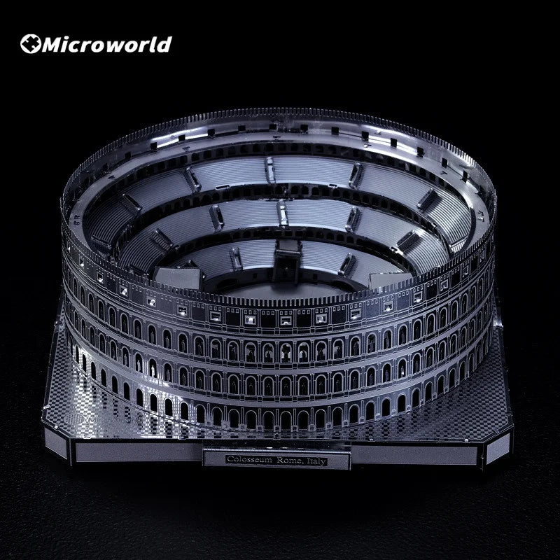 Microworld rompecabezas de Metal 3D, juguetes de Italia